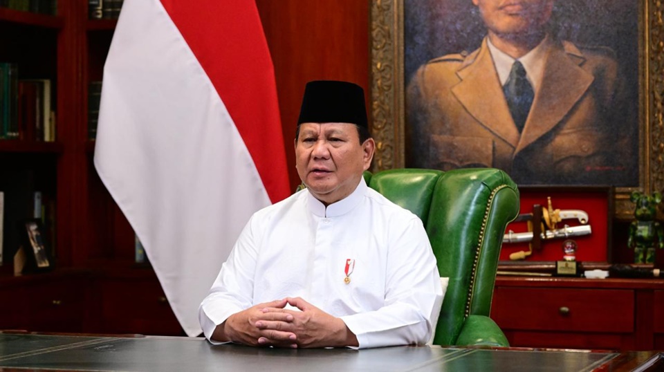 Presiden RI Prabowo Subianto